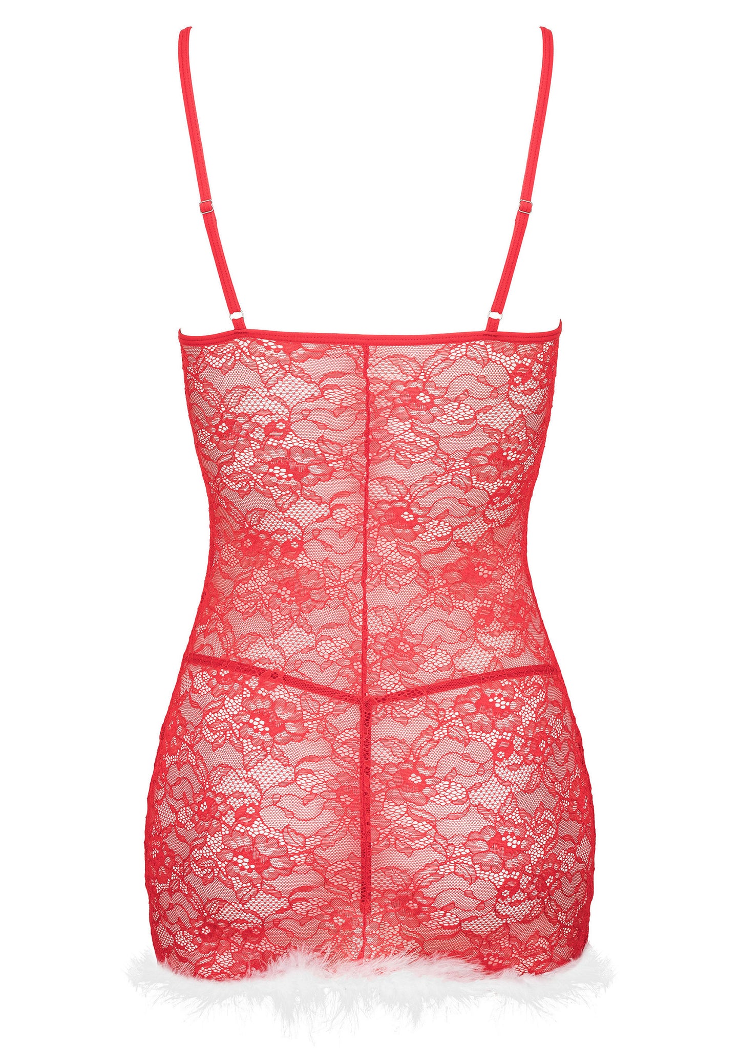 Kotek Kristinella Babydoll and Thong RED S/M - 5