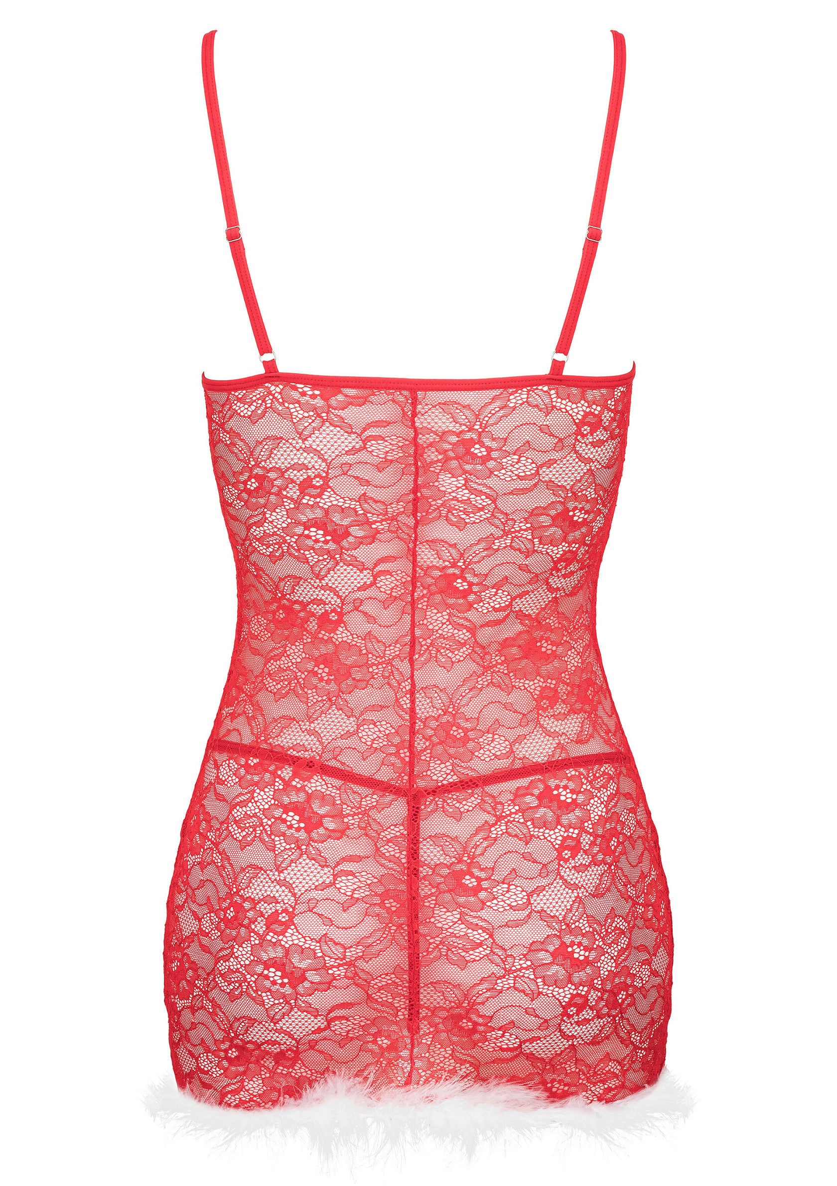 Kotek Kristinella Babydoll and Thong RED S/M - 5