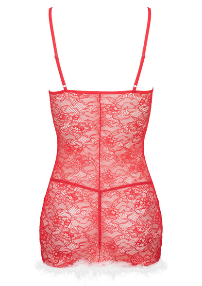 Kotek Kristinella Babydoll and Thong RED S/M - 5