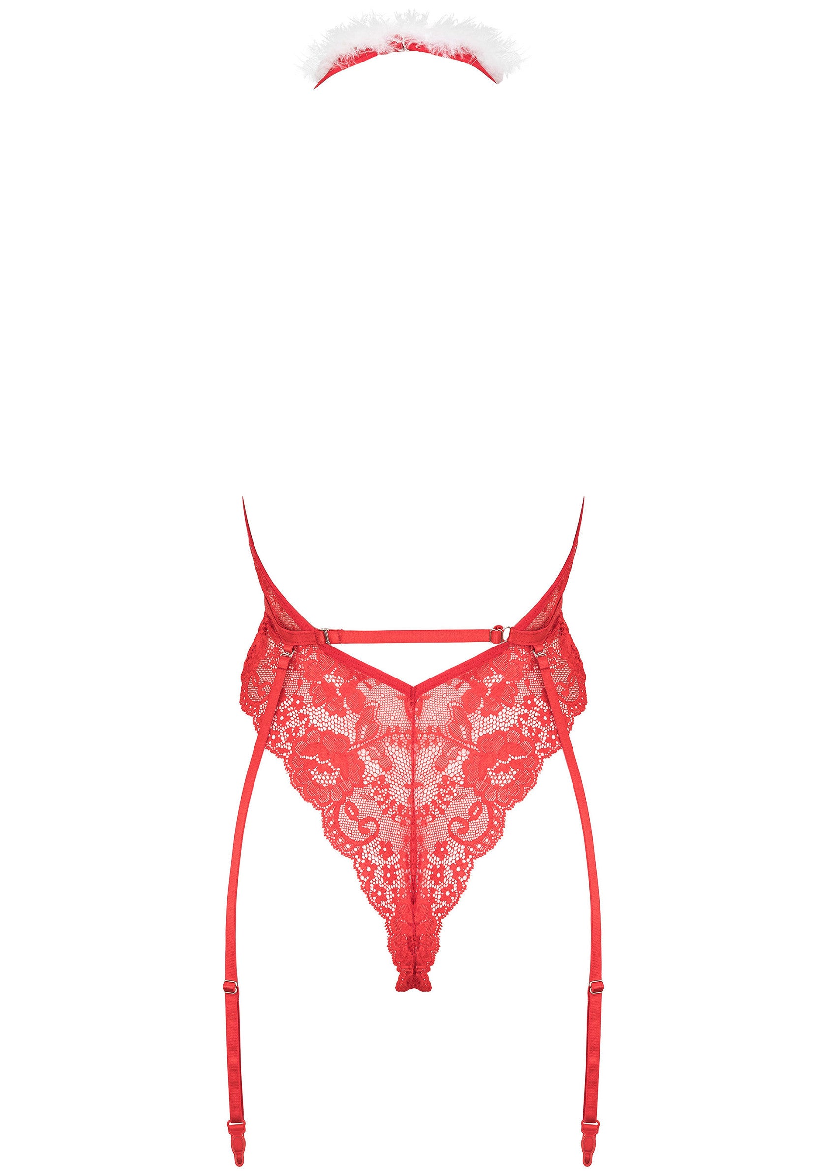 Kotek Kristinella Body RED S/M - 2