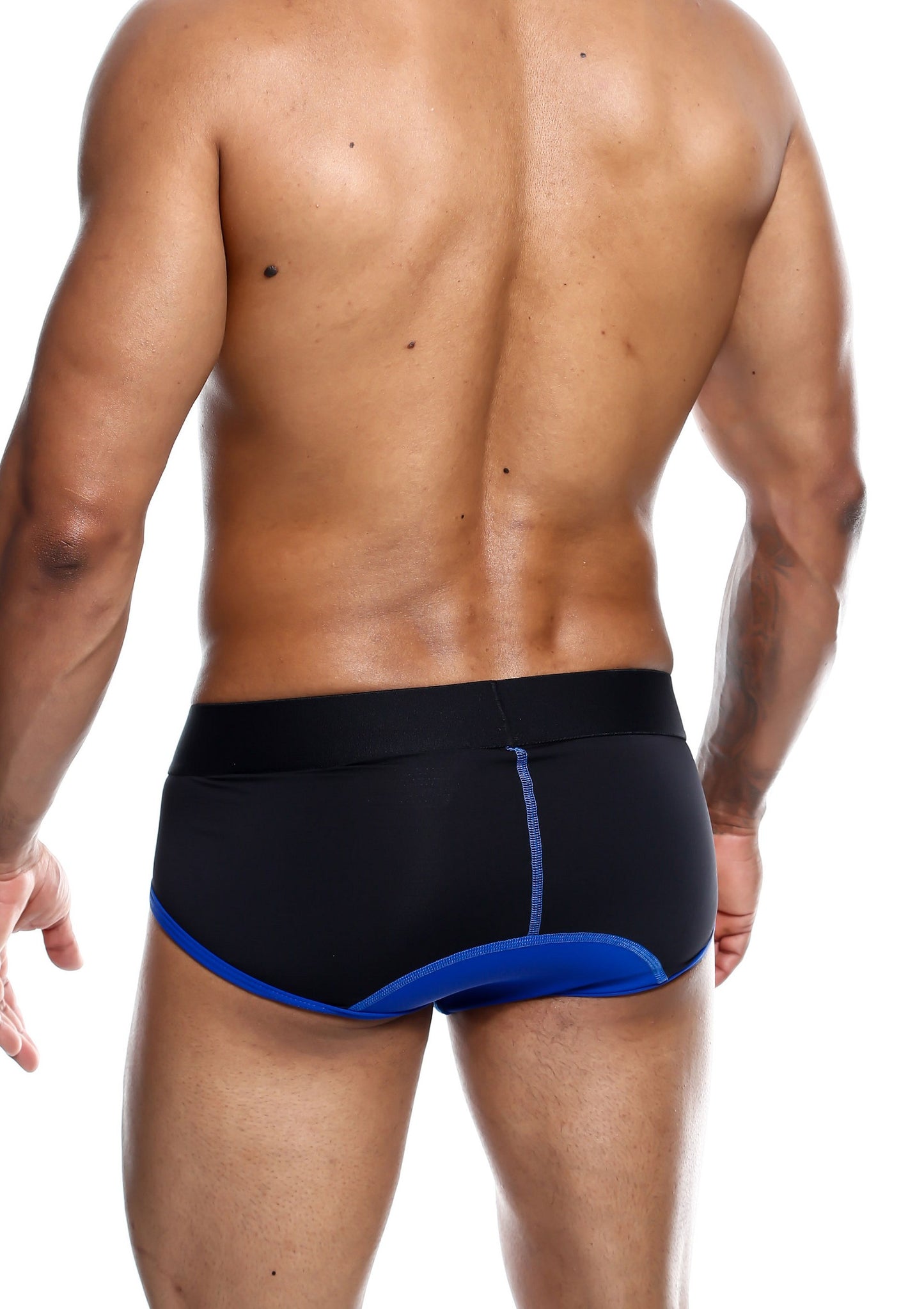 MaleBasics Neon Brief BLUE S - 6