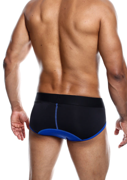 MaleBasics Neon Brief BLUE S - 10