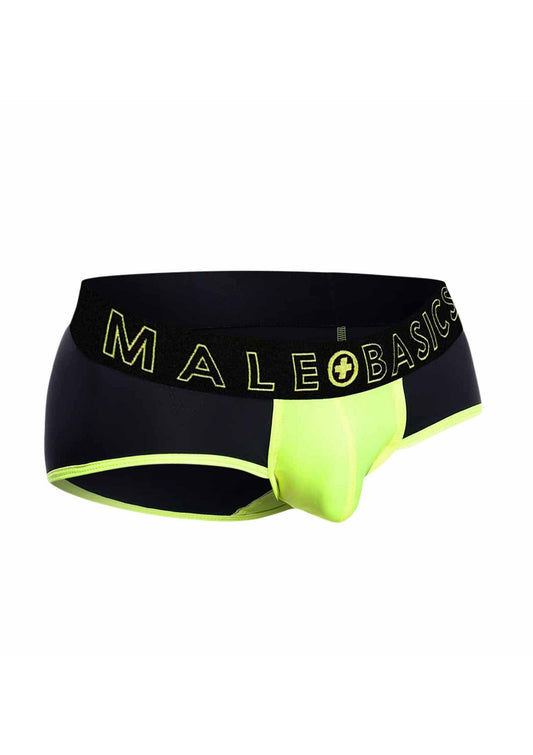 MaleBasics Neon Brief - Geel