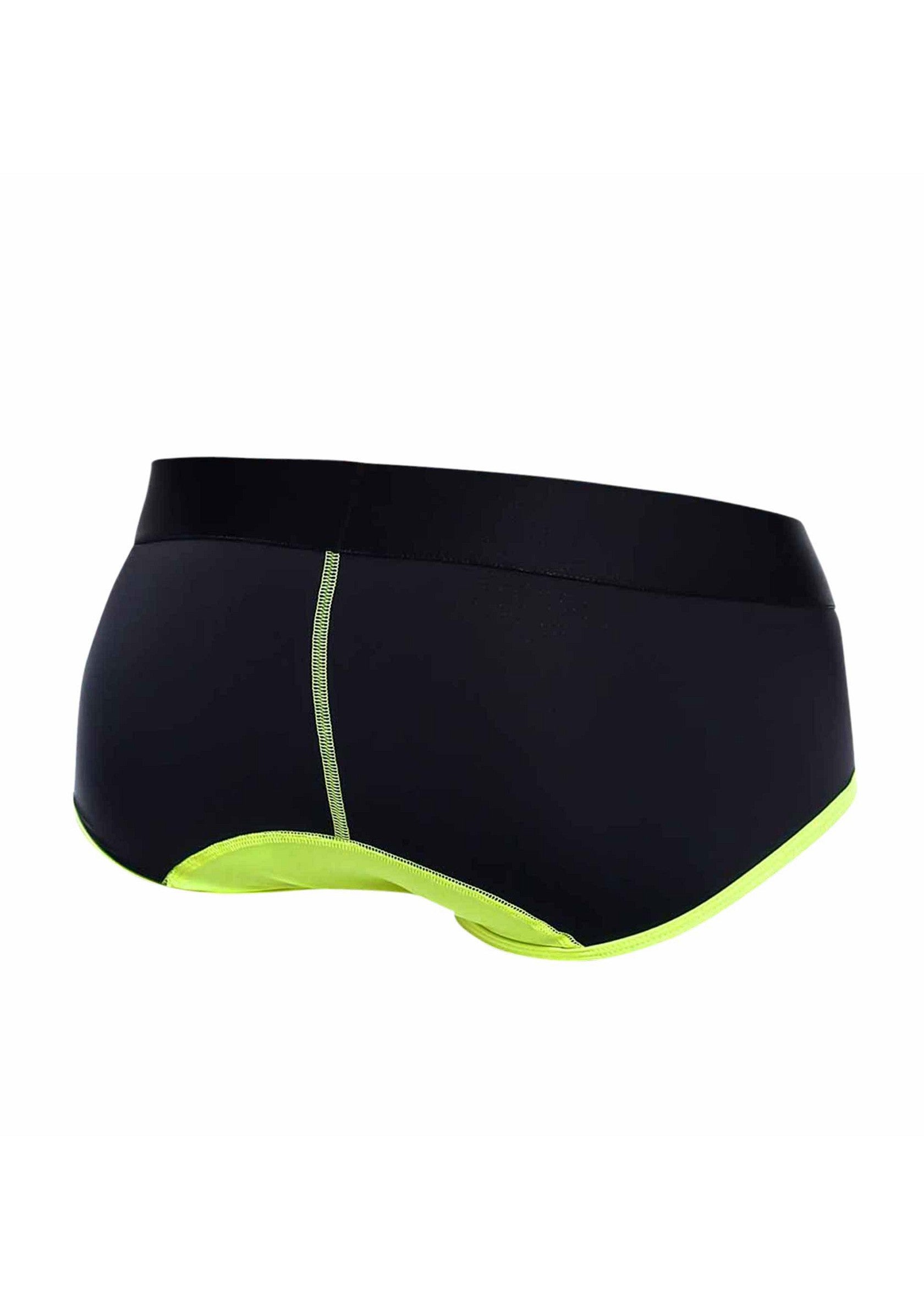 MaleBasics Neon Brief YELLOW S - 9