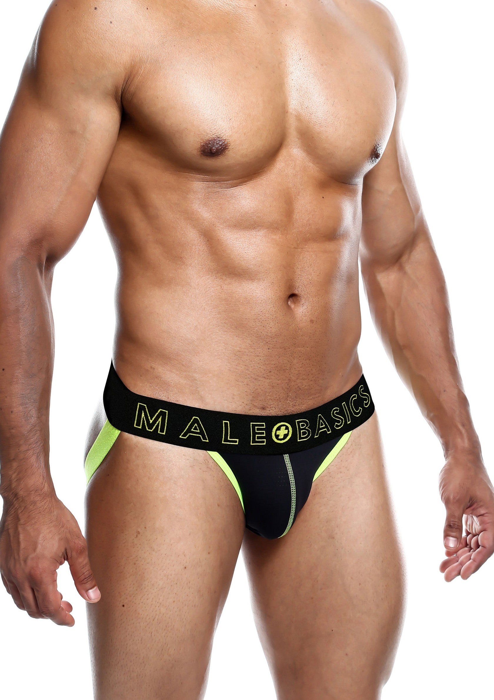 MaleBasics Neon Jock YELLOW S - 9