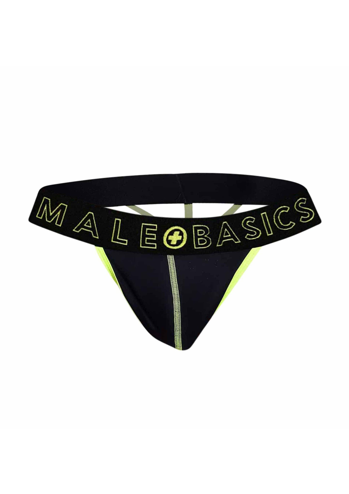 MaleBasics Neon Thong YELLOW S - 1