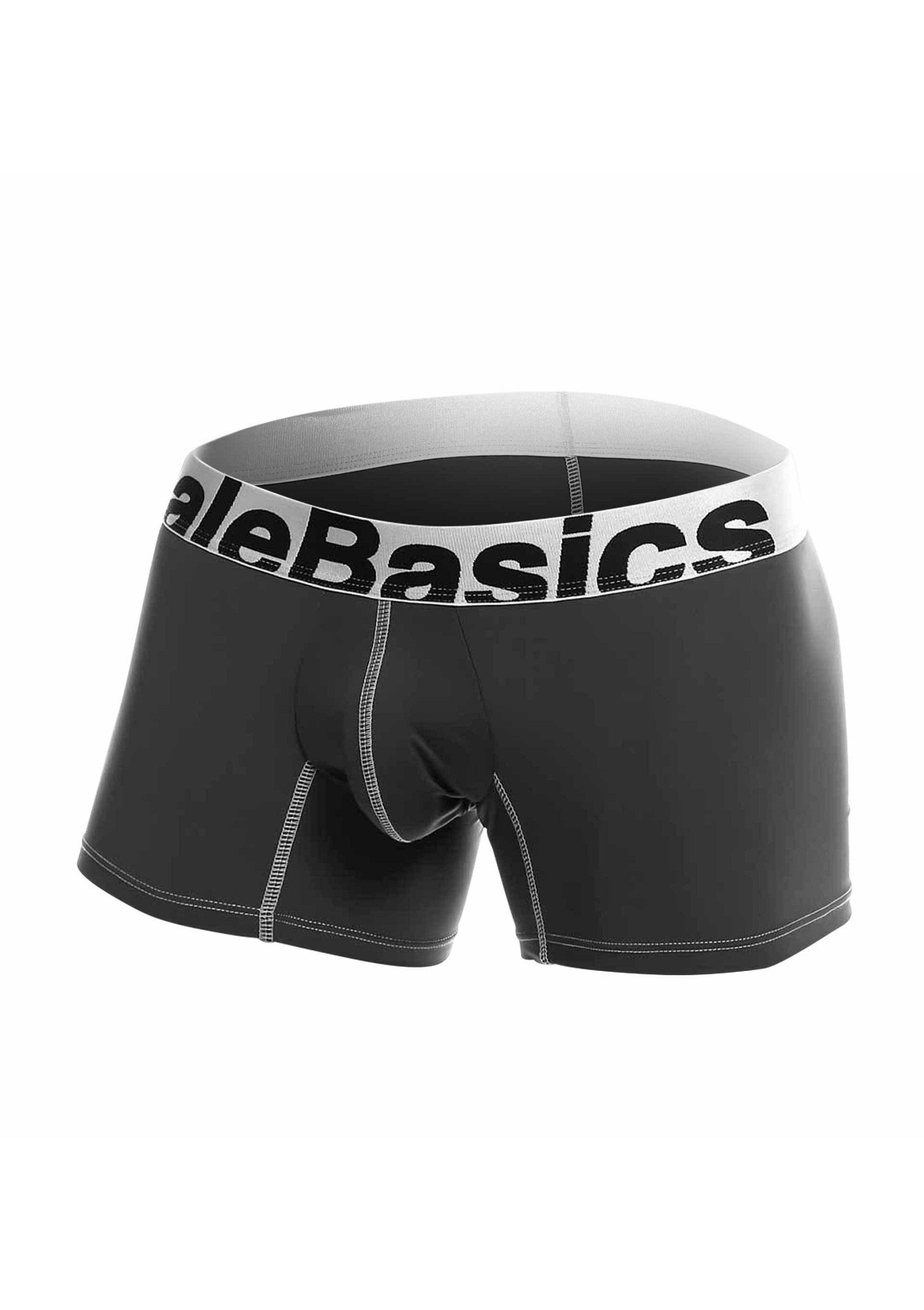 MaleBasics Microfiber Boxer BLACK S - 1