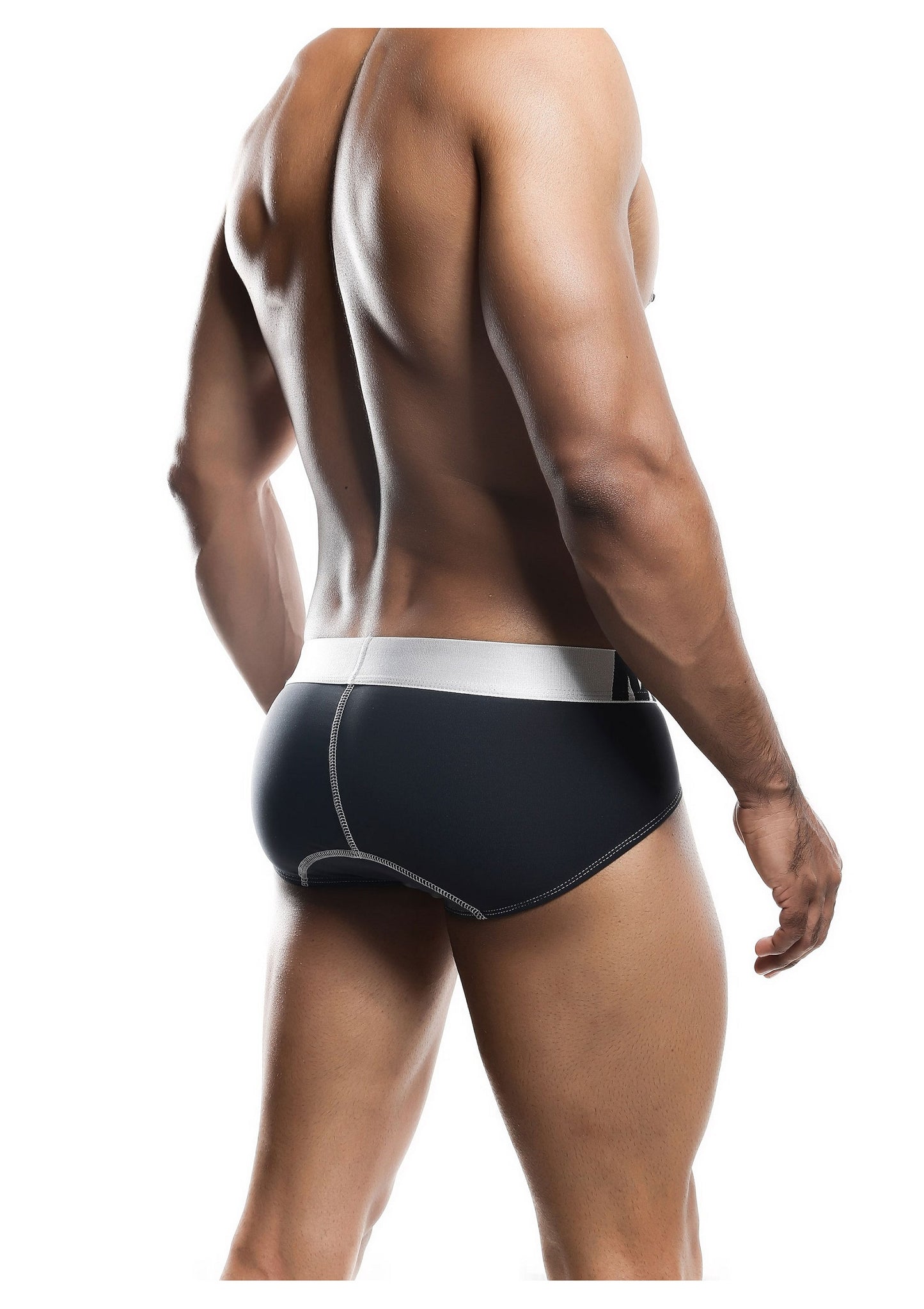 MaleBasics Microfiber Brief BLACK S - 11