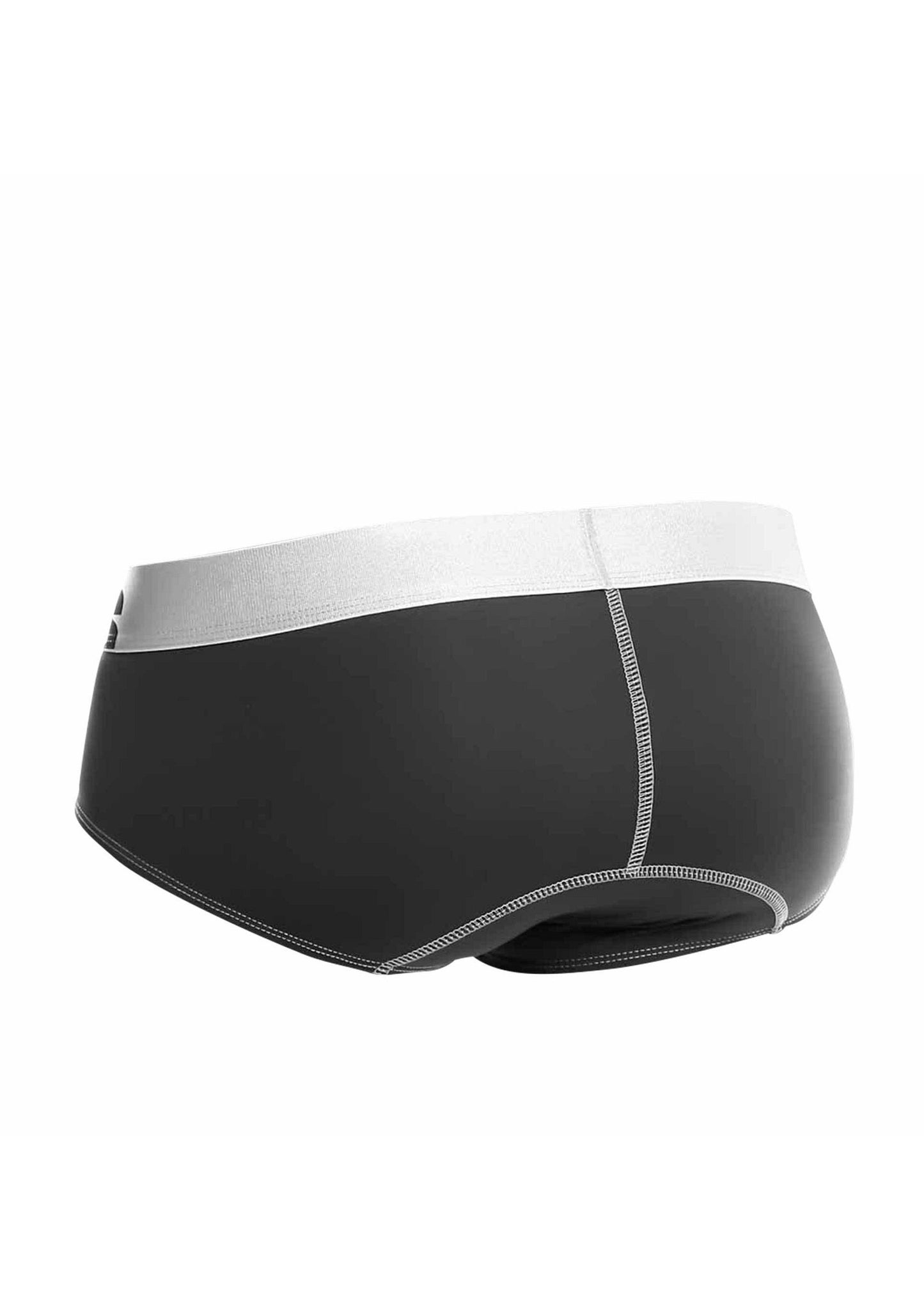 MaleBasics Microfiber Brief BLACK S - 1