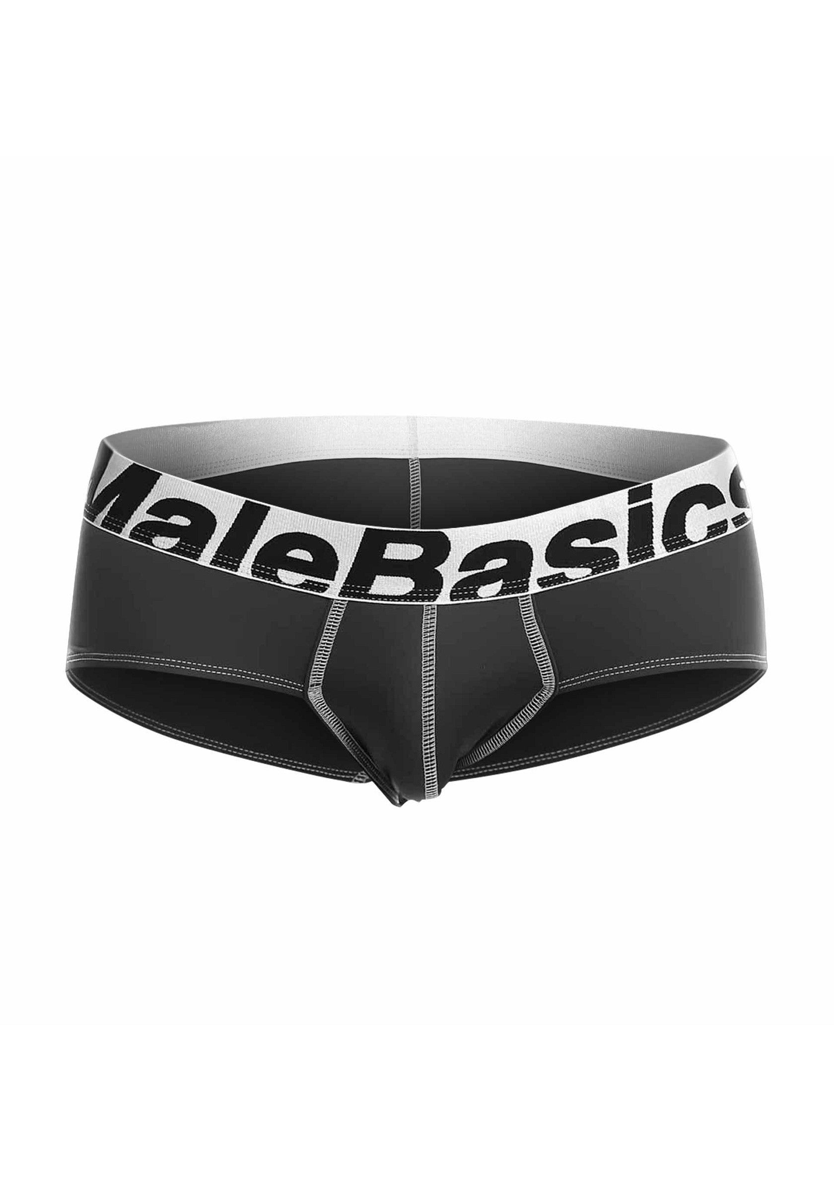 MaleBasics Microfiber Brief BLACK S - 4