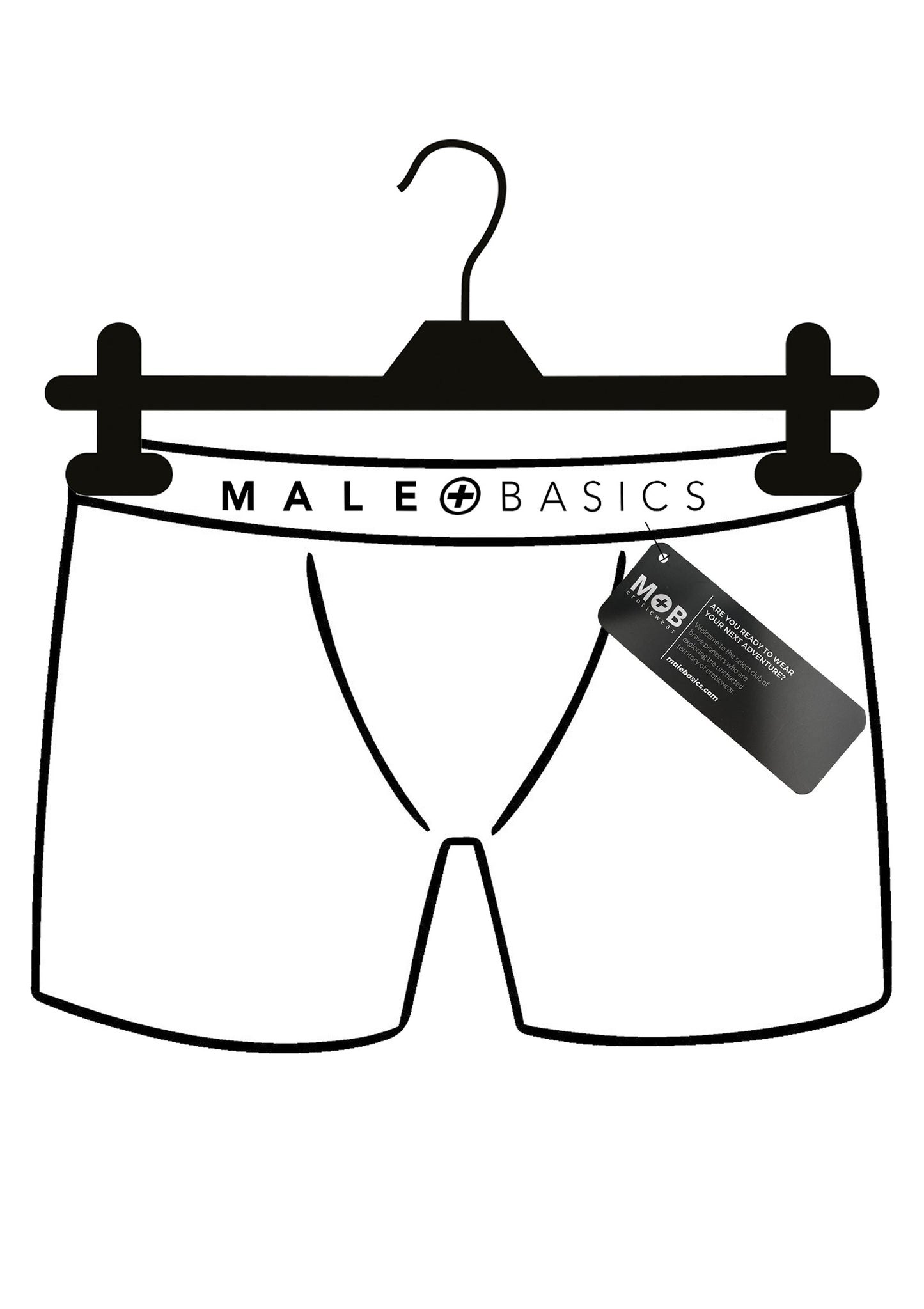 MaleBasics Microfiber Brief BLACK S - 2