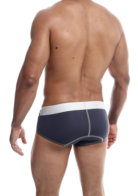 MaleBasics Microfiber Brief - Grijs