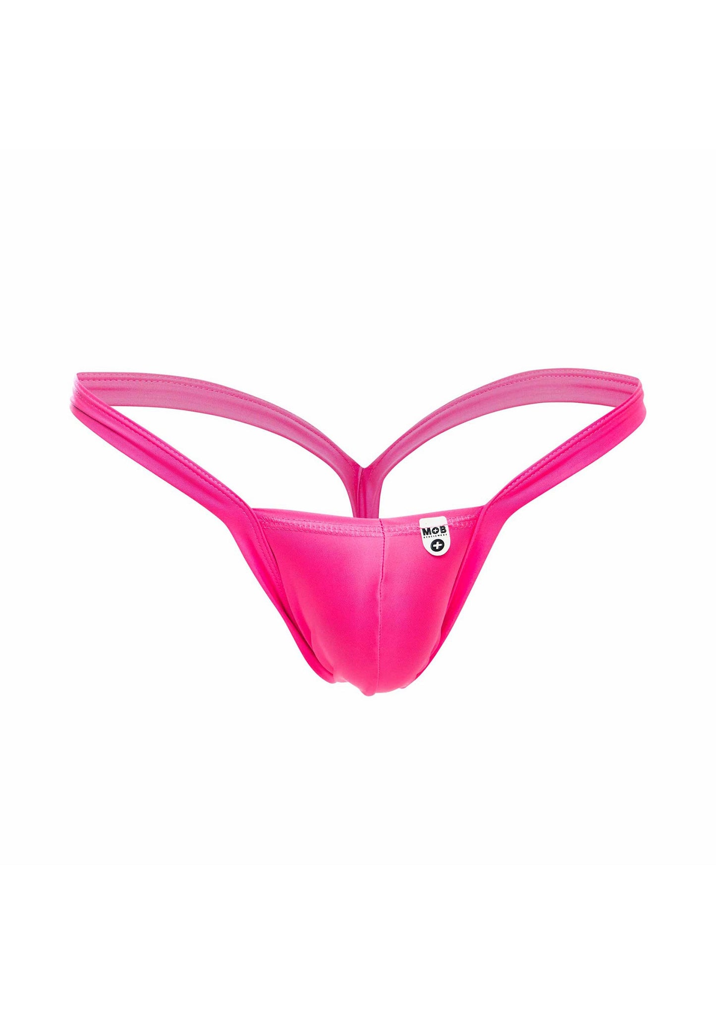 MOB Eroticwear Y Buns Thong PINK S - 3