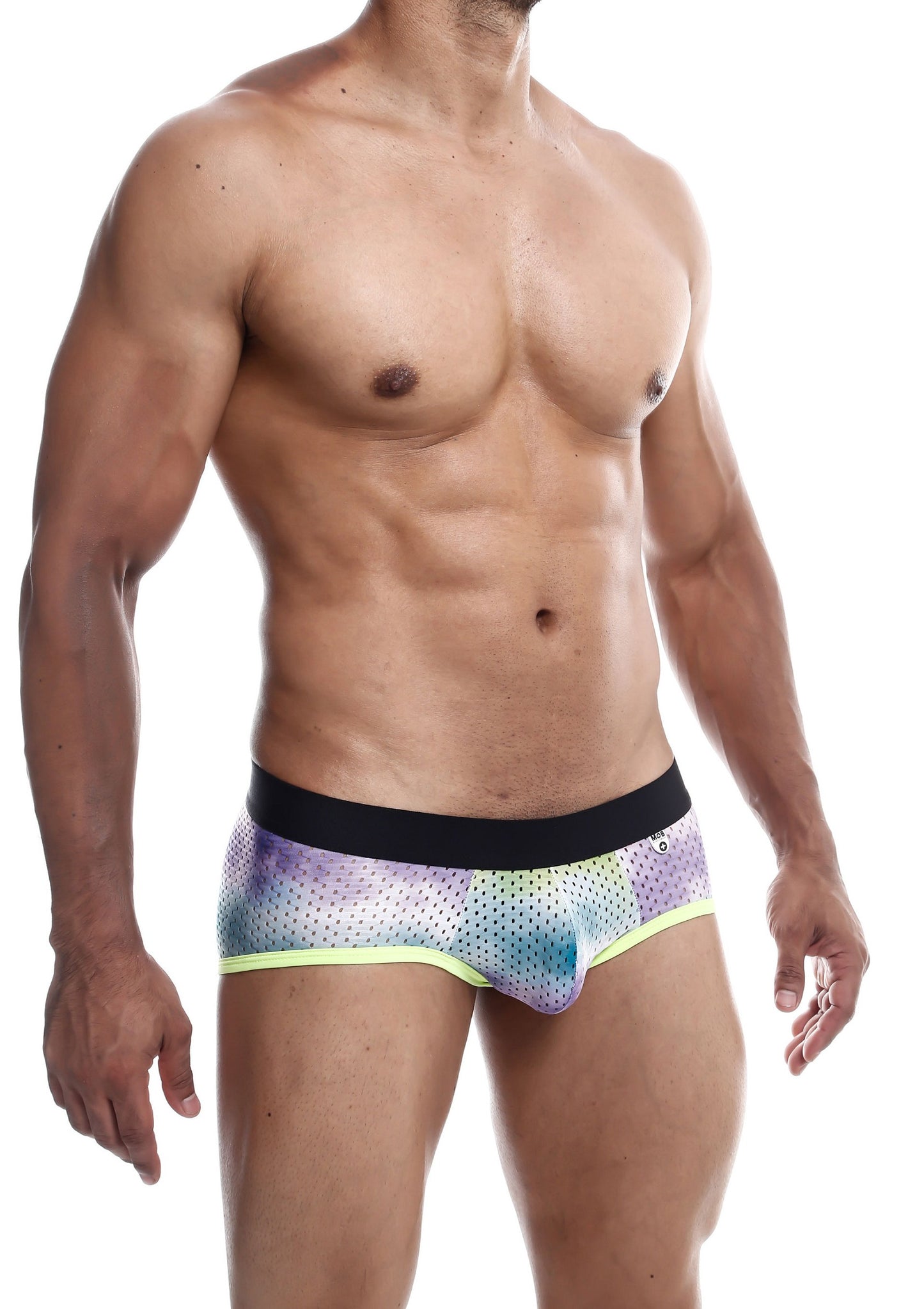 MOB Eroticwear Aero Brief GREEN S - 4