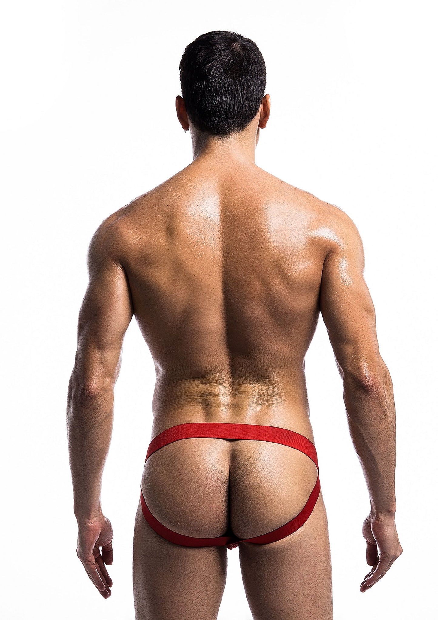 MOB Eroticwear Fetish Swim Jockstrap RED S - 2