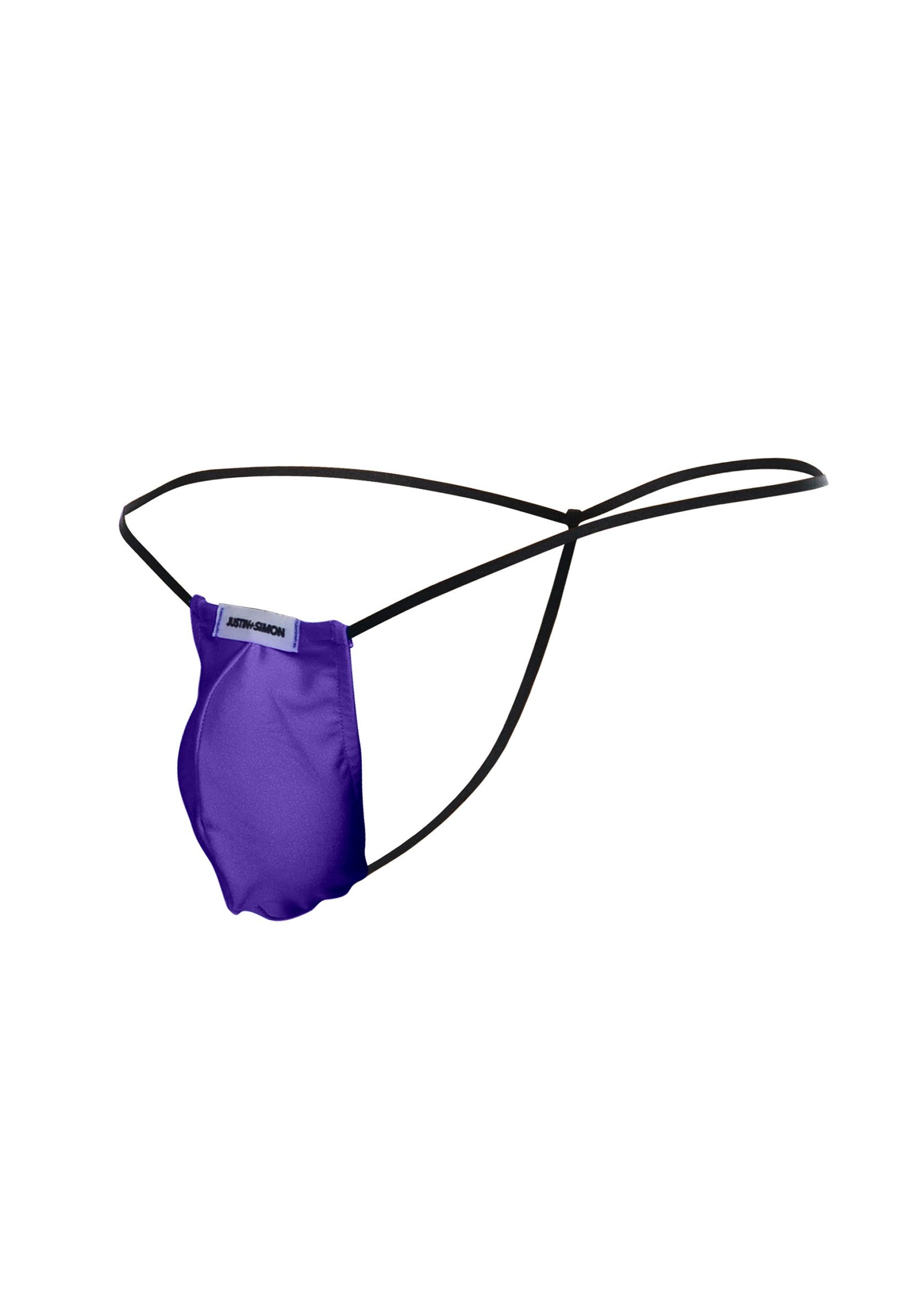 Justin+Simon Classic G-String Bulge PURPLE S/M - 0