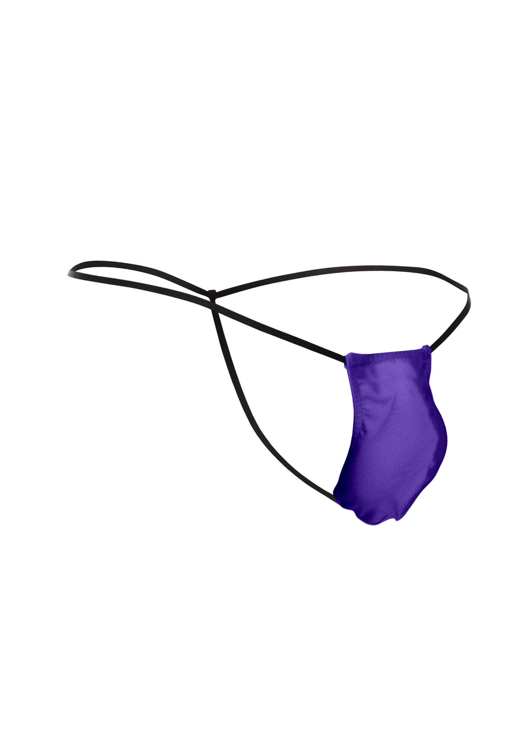 Justin+Simon Classic G-String Bulge PURPLE S/M - 7