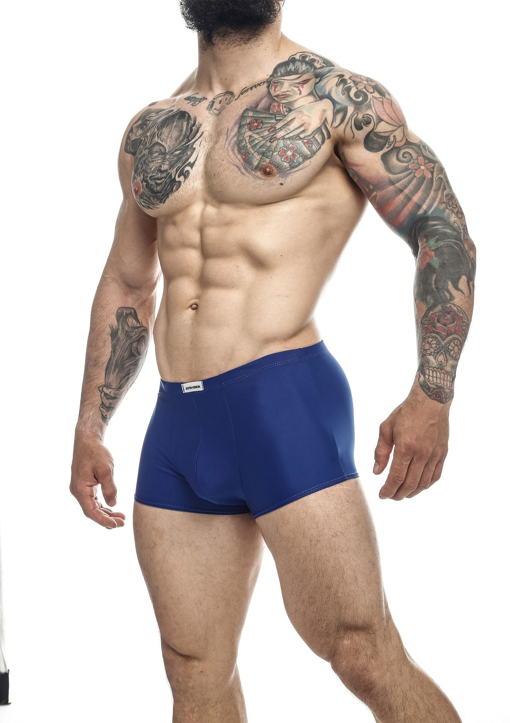 Justin+Simon Classic Boxer NAVY S - 3