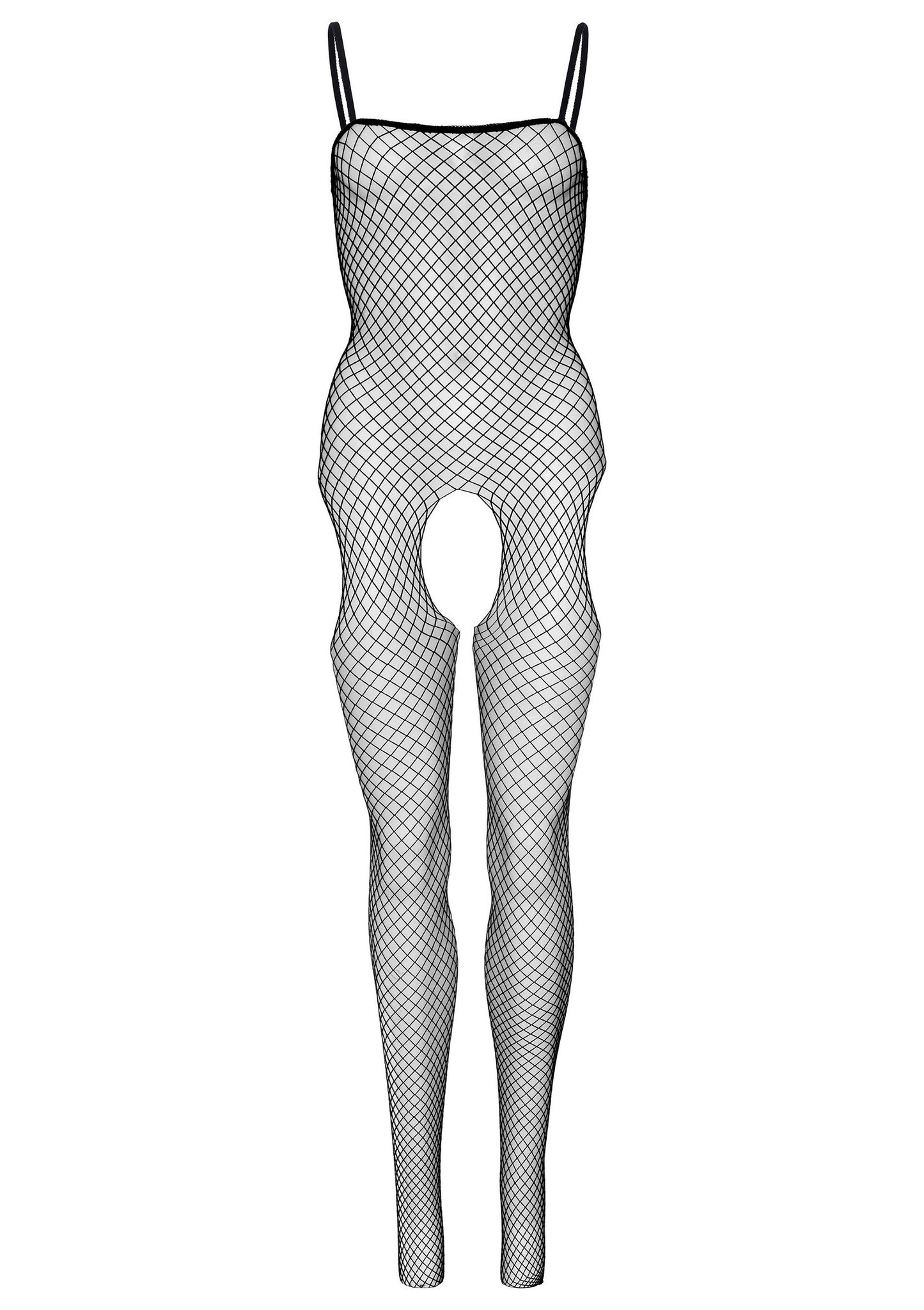 Leg Avenue Suspender Bodystocking BLACK O/S - 2