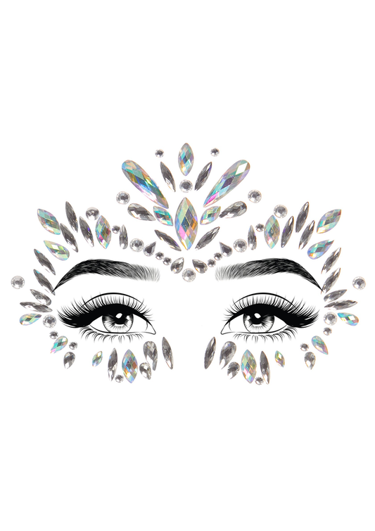 Leg Avenue Iris face jewels sticker