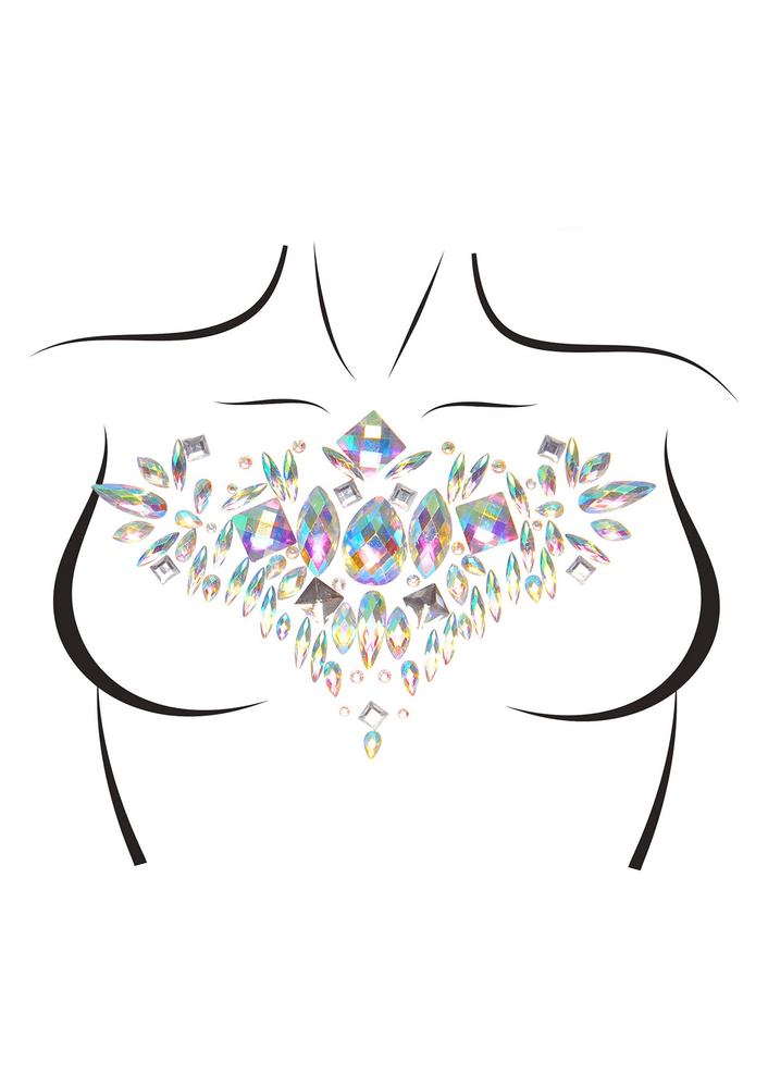 Leg Avenue Aura body jewels sticker TRANSPA O/S - 1