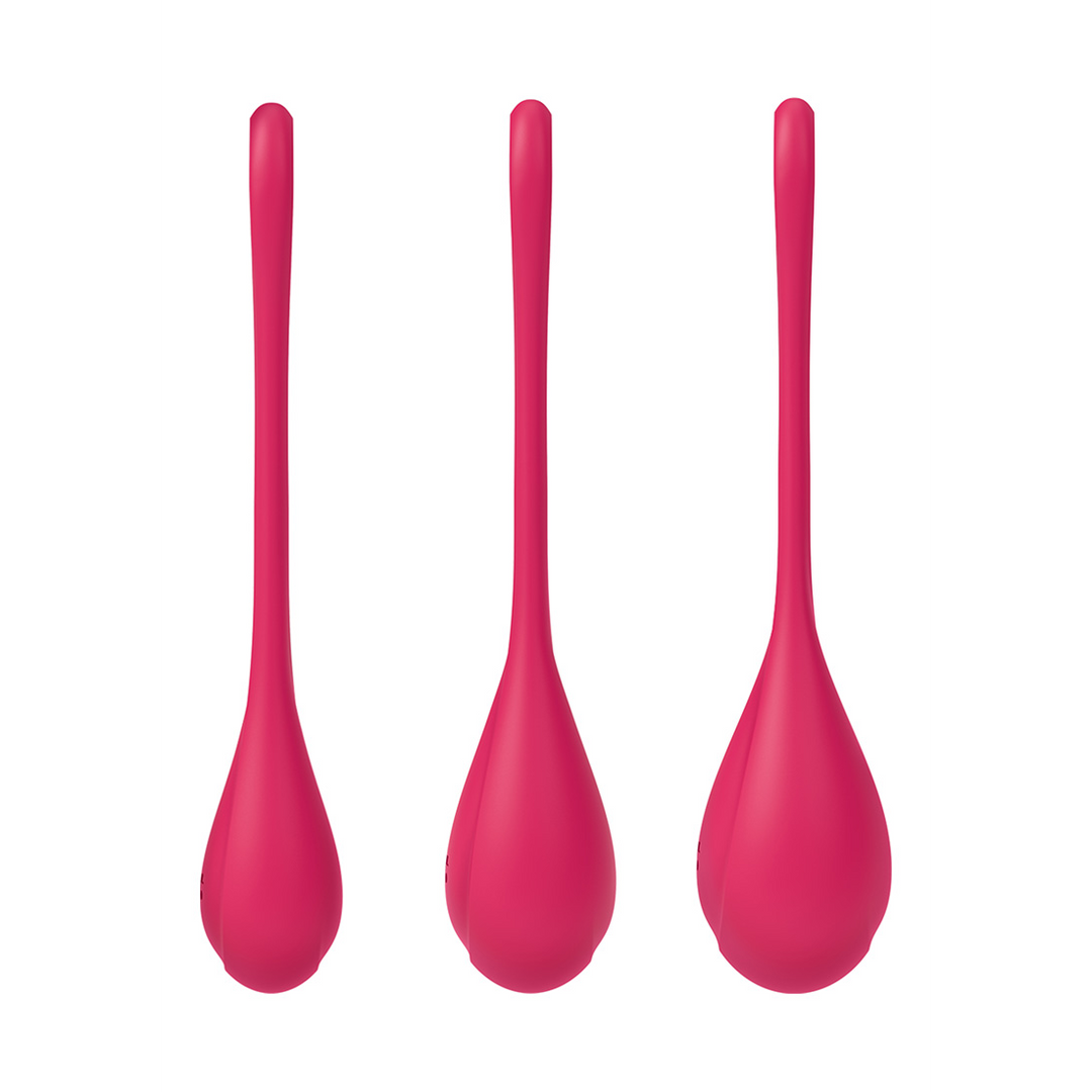 Yoni Power 1 - Kegel Ball Set - Red Rood - 1