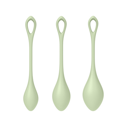 Yoni Power 2 - Kegel Balls Set - Light Green Groen - 2