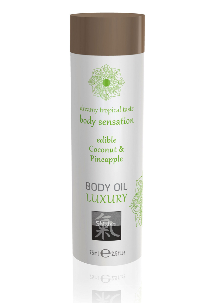 HOT Shiatsu Luxury Edible Body Oil 518 75 - 0