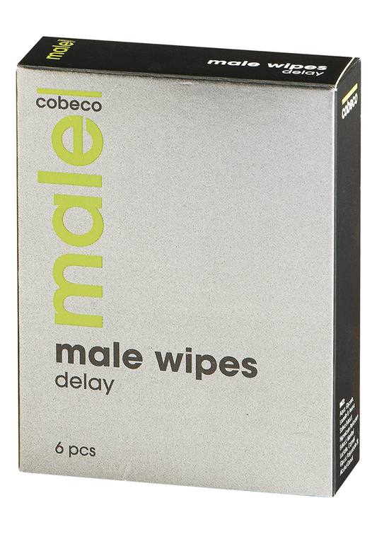 Cobeco Male Wipes Delay 6X 25ml