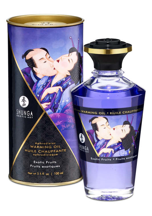 Shunga Aphrodisiac Warming Oil 100ml - Exotisch