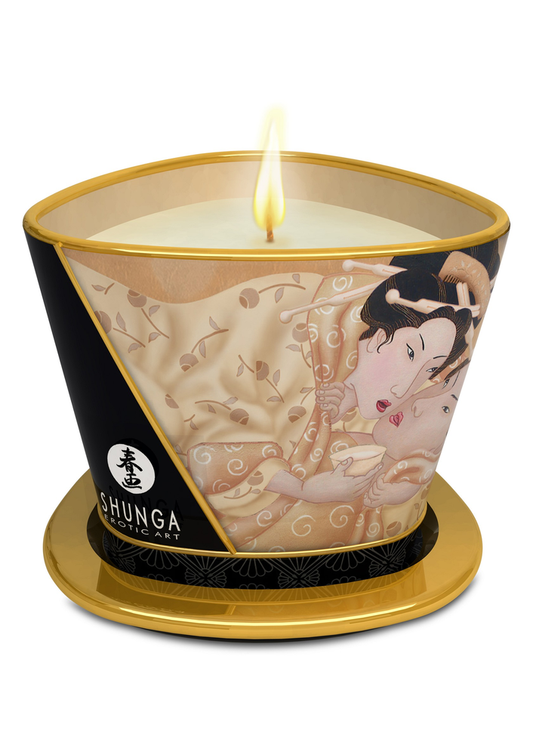 Shunga Massage Candle 170ml - Vanille