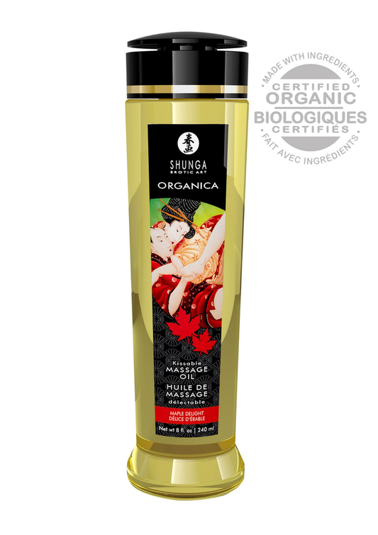 Shunga Organic Oil - Maple Delight