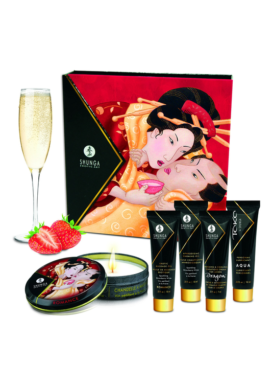 Shunga Geisha's Secrets Set - Aardbei