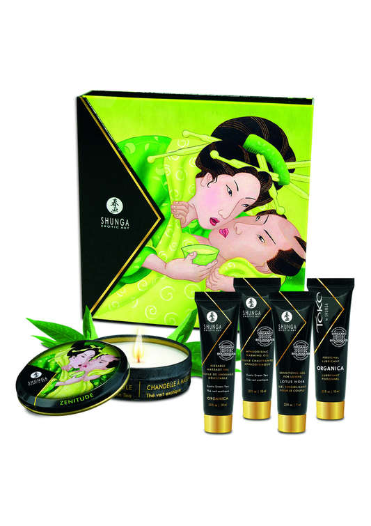 Shunga Geisha's Secrets Set - Groene thee