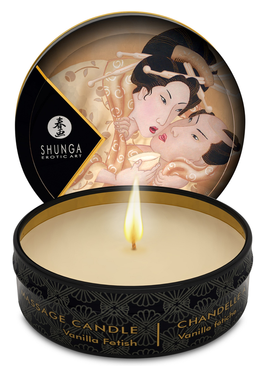 Shunga Mini Massage Candle 6pcs - Vanille