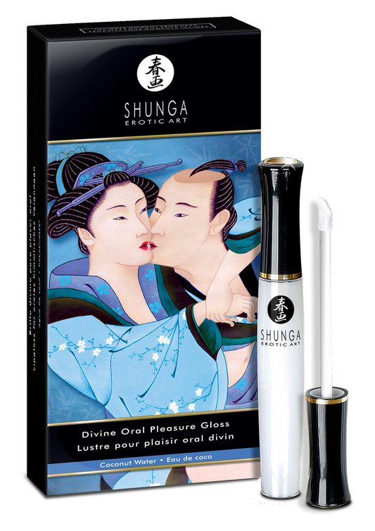 Shunga Oral Pleasure Lip Gloss 10ml - Kokosnoot