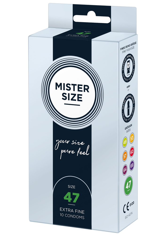 Mister Size 47mm Condoms 10pcs 509 - 0