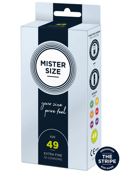 Mister Size 49mm Condoms 10pcs 509 - 1