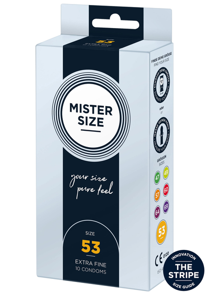 Mister Size 53mm Condoms 10pcs 509 - 0