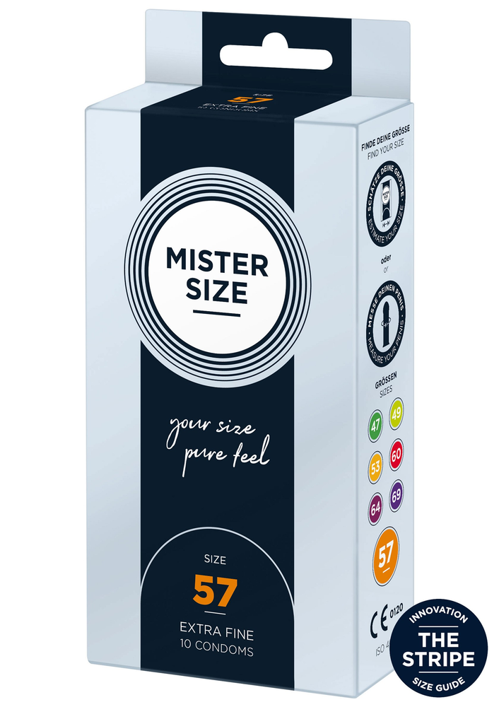 Mister Size 57mm Condoms 10pcs 509 - 0