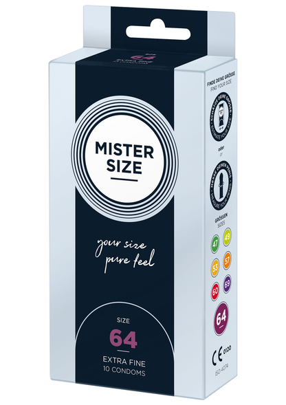 Mister Size 64mm Condoms 10pcs 509 - 0