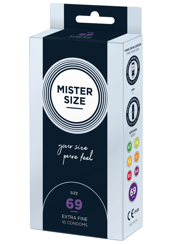 Mister Size 69mm Condoms 10pcs 509 - 1