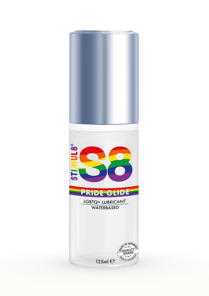 S8 Waterbased Pride Glide Lube 125ml 509 125 - 1