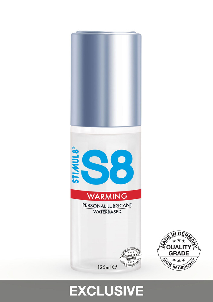 S8 Waterbased Warming Lube 125ml 542 125 - 0