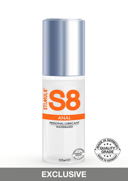 S8 Waterbased Anal Lube 125ml 509 125 - 1