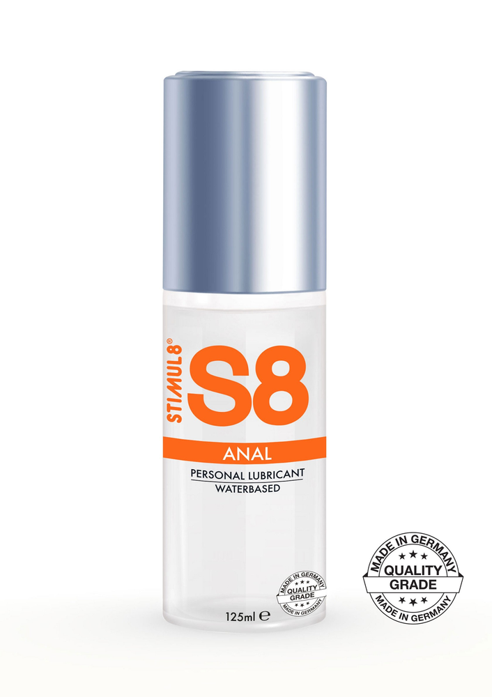 S8 Waterbased Anal Lube 125ml 509 125 - 0