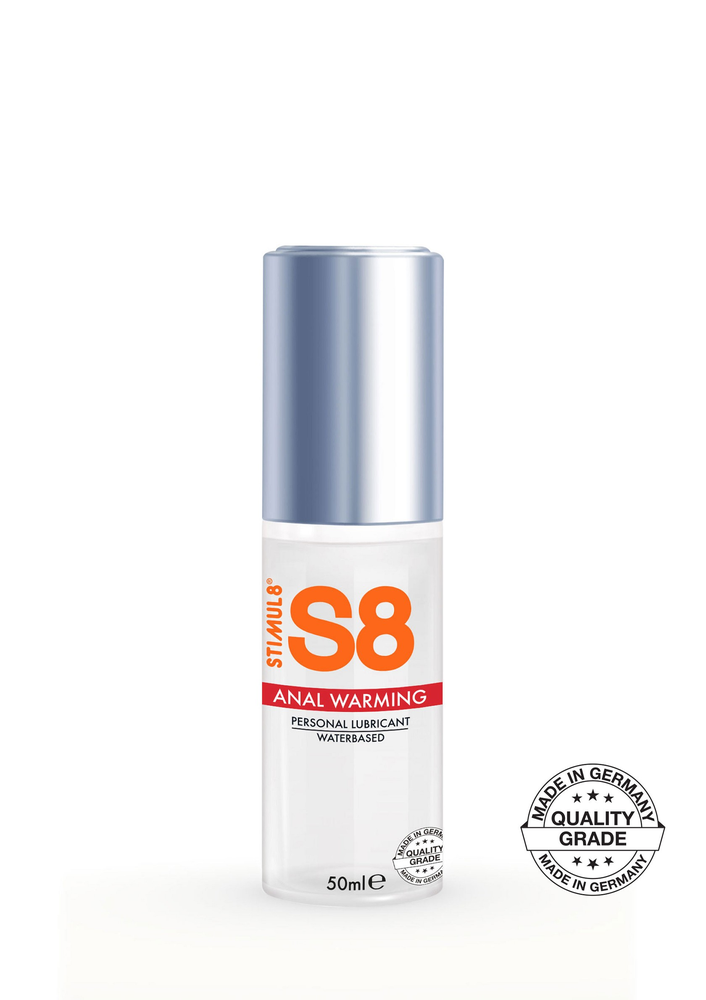 S8 Waterbased Warming Anal Lube 50ml 542 50 - 2