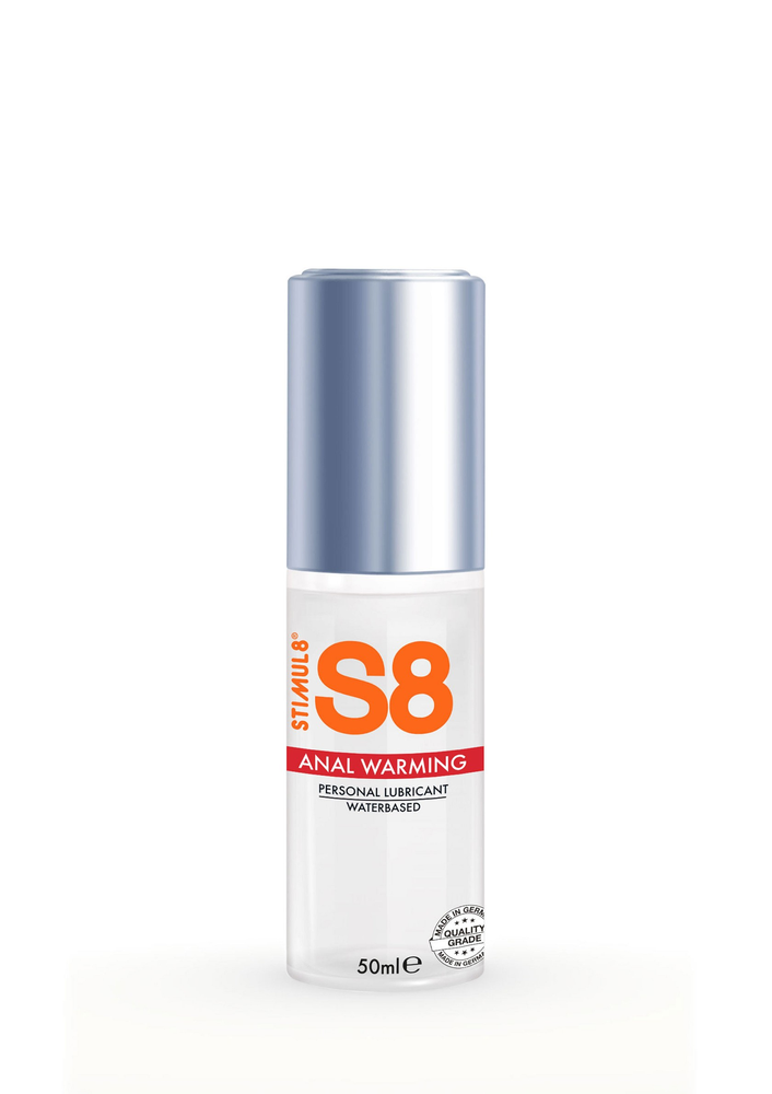 S8 Waterbased Warming Anal Lube 50ml 542 50 - 0