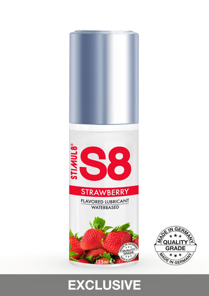 S8 Waterbased Flavored Lube 125ml 504 125 - 5