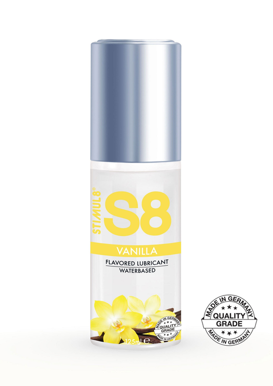 S8 Waterbased Flavored Lube 125ml - Vanille